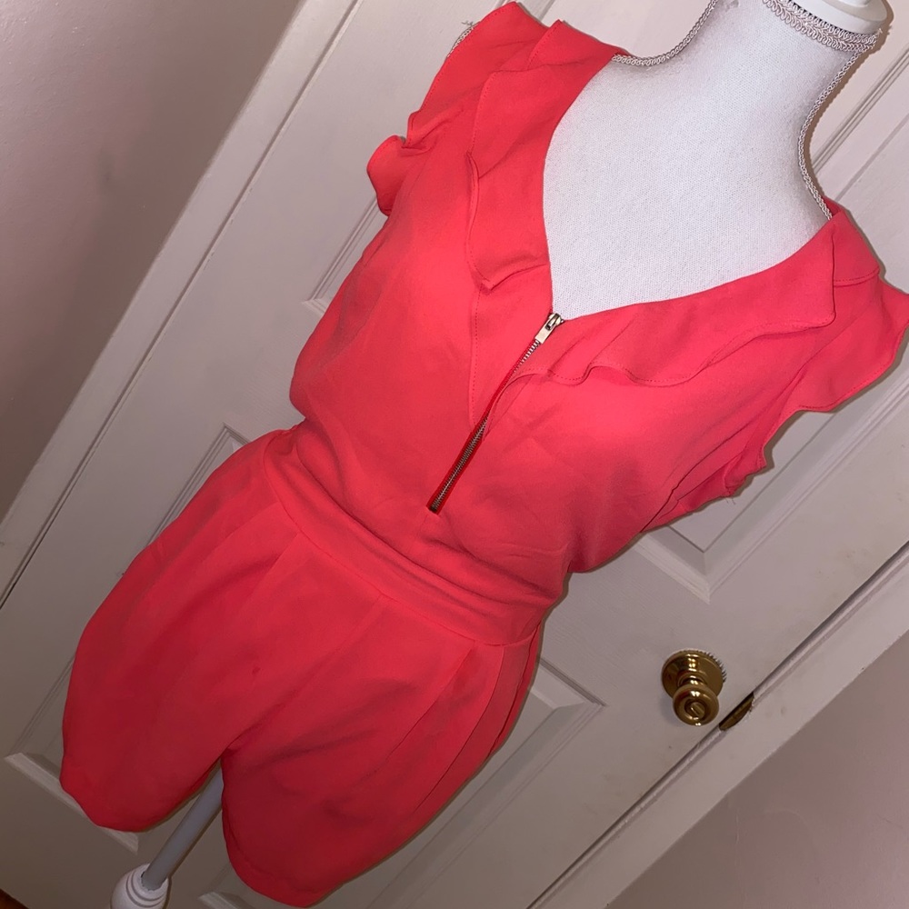 Hot pink like new express romper!